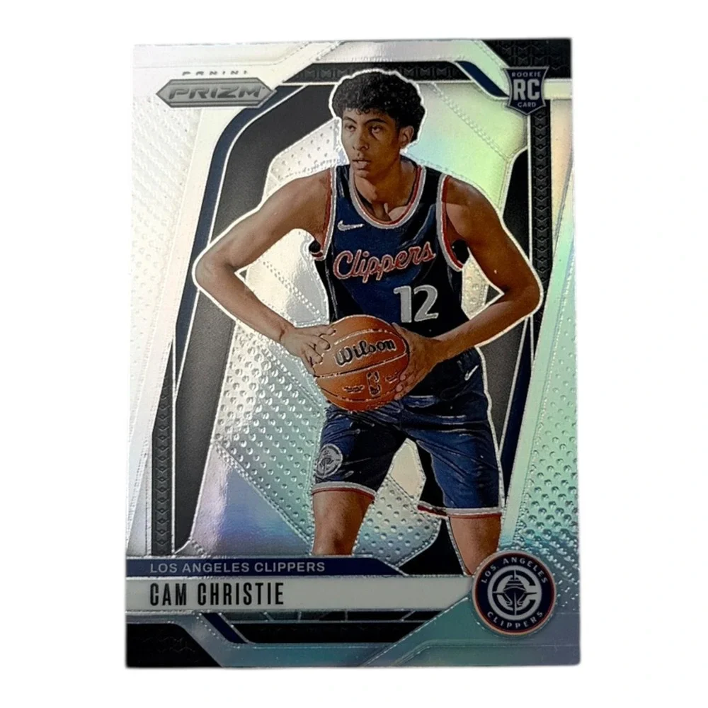 2024-25 Panini Prizm Cam‎ Christie Silver Prizm Rookie Card RC #242 Clippers